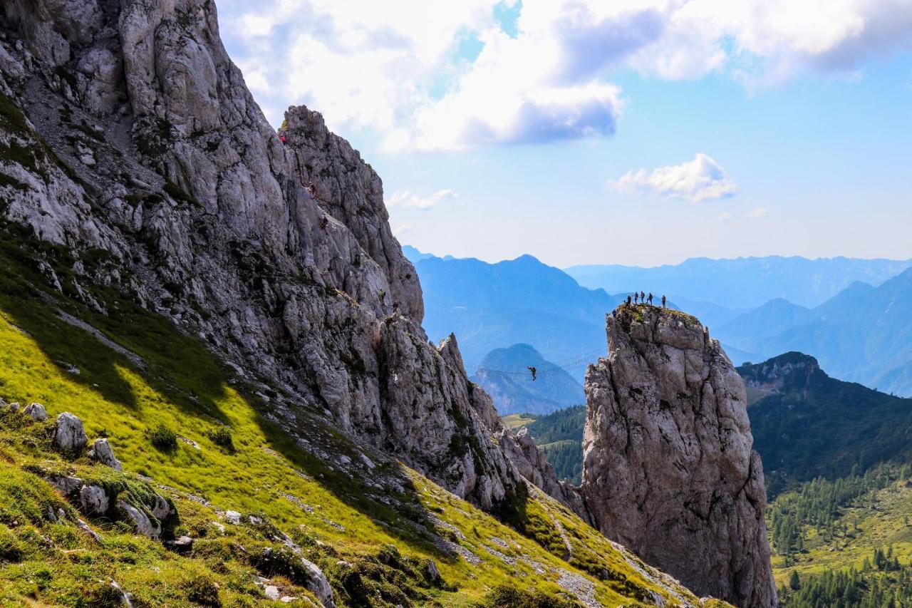 Nassfeld Fruehstueckspension Wulfenia Da Livio Εξωτερικό φωτογραφία